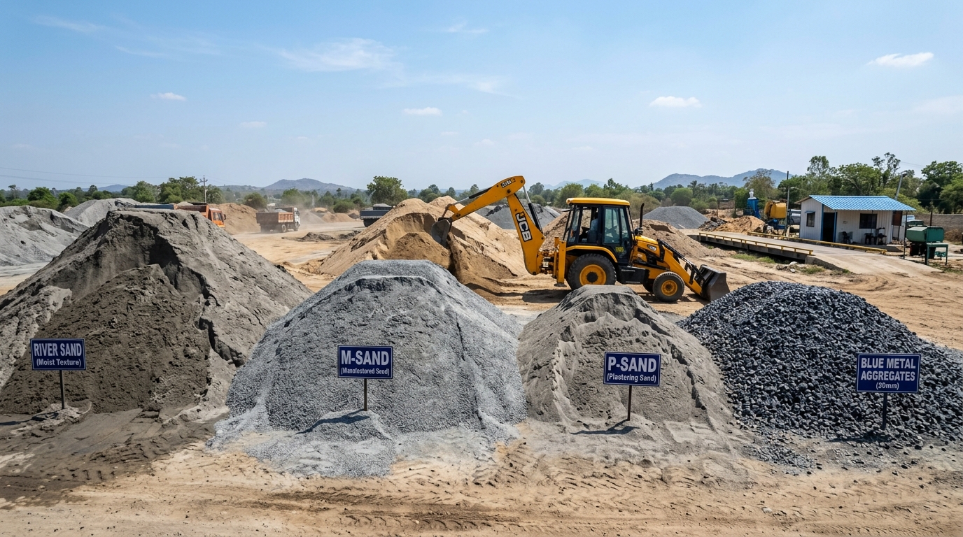 River Sand & P-Sand Sripathy Traders